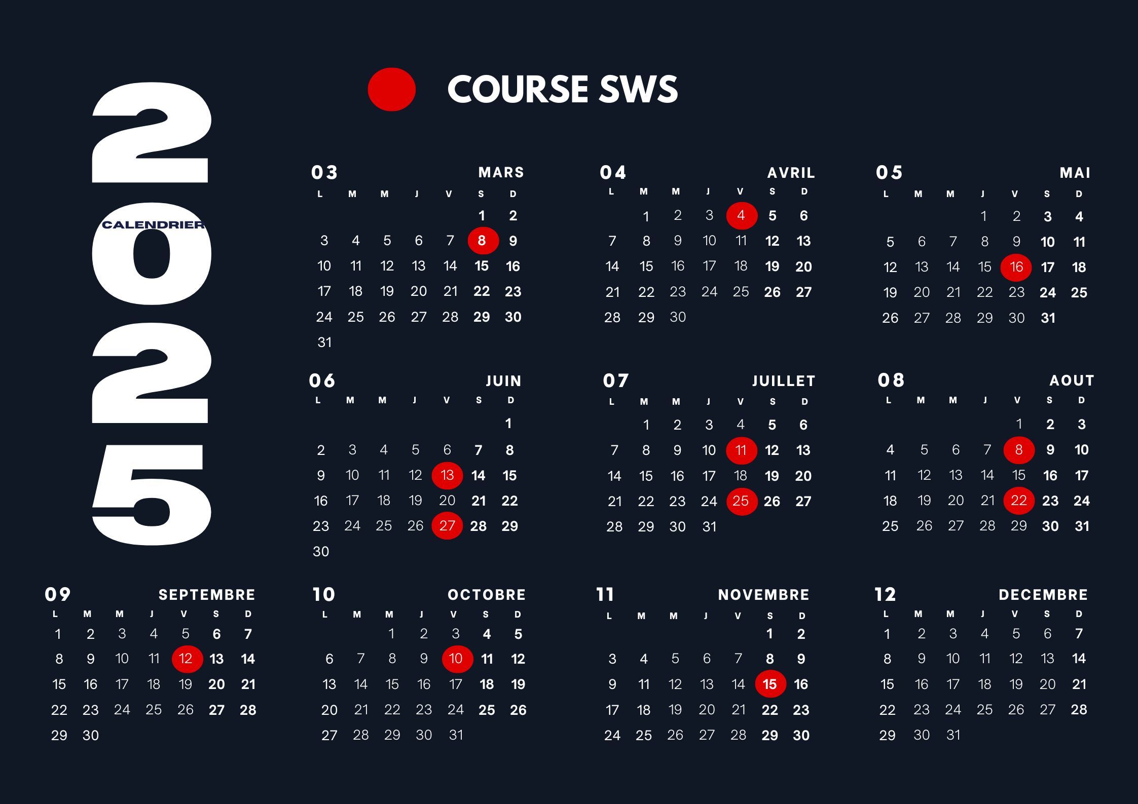 calendrier 2020 endurances topgun-evasion 